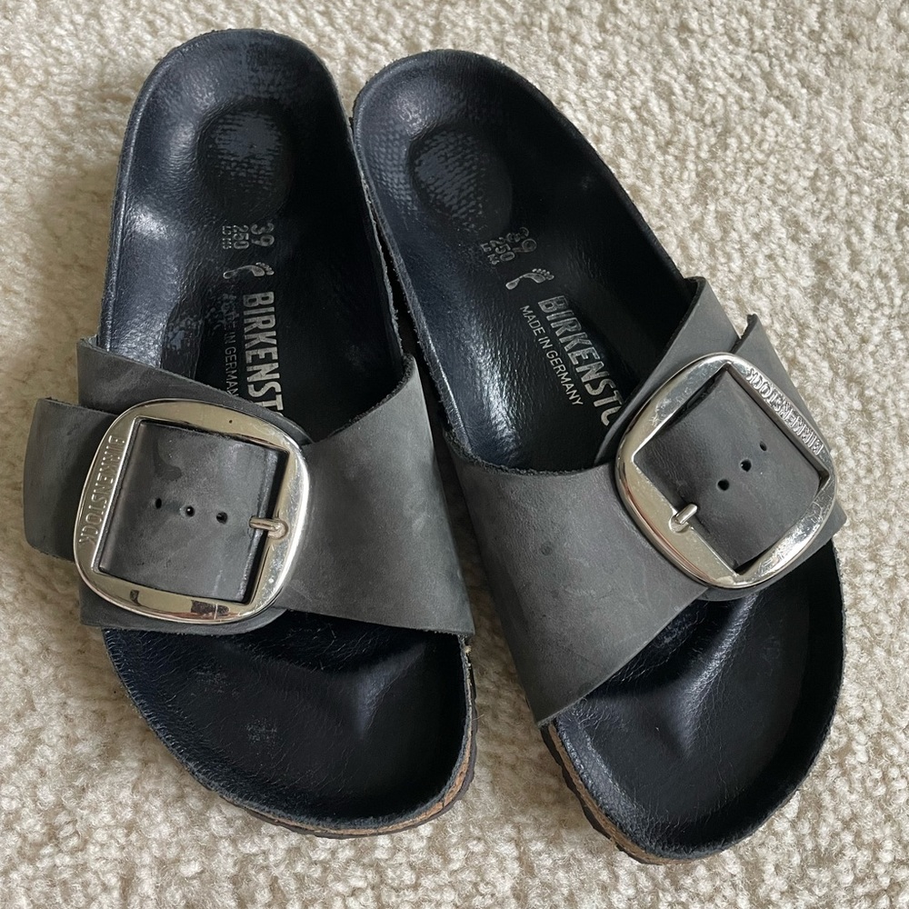 Birkenstock Big Buckle Madrid ~ Black